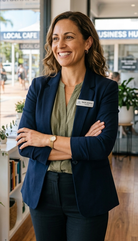 Business owner consulting with a specialist loan broker