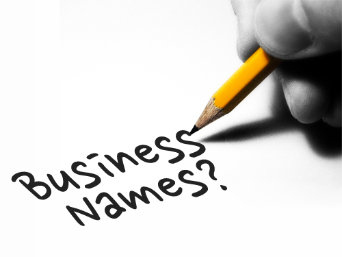 Name your business