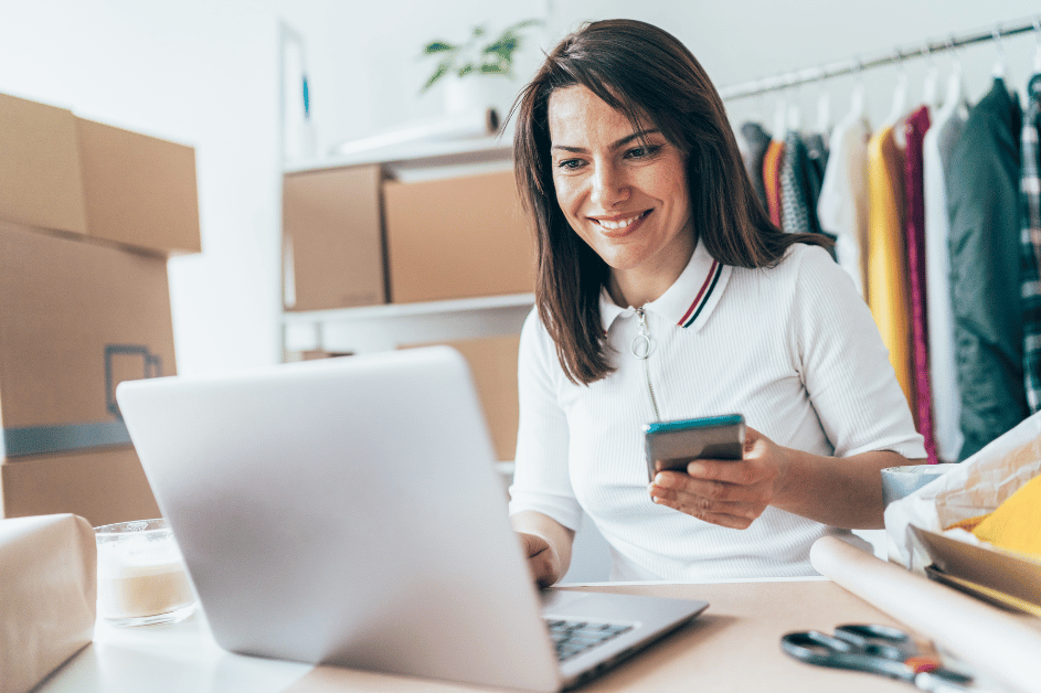 Retail Business Owner Getting A Business Loan