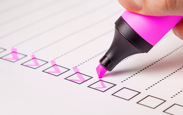 checklist for credit, investors, money, start up