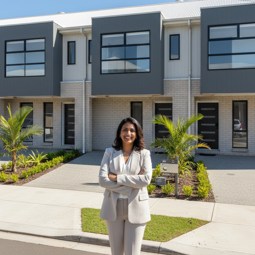 Townhouse development project financed through Smart Business Plans property development finance